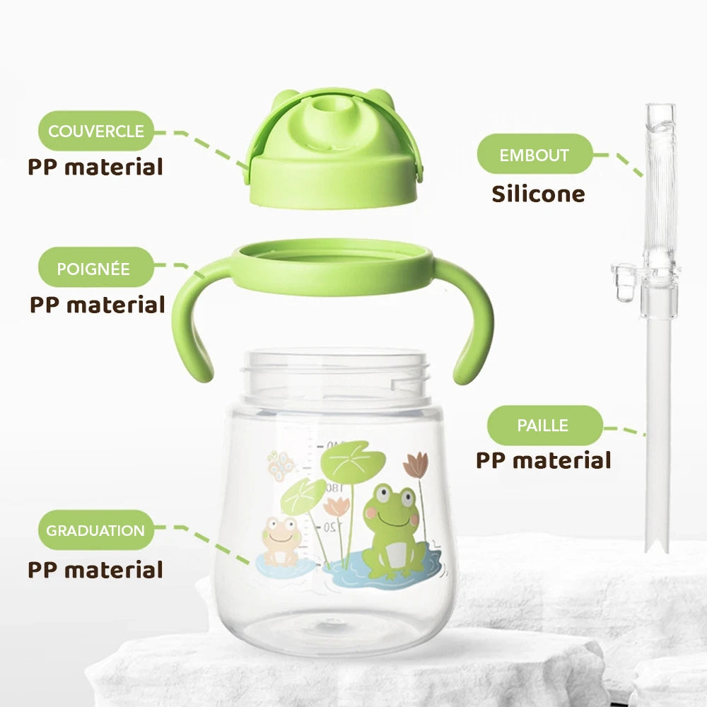 caractéristique de gourde pour enfant avec poignée