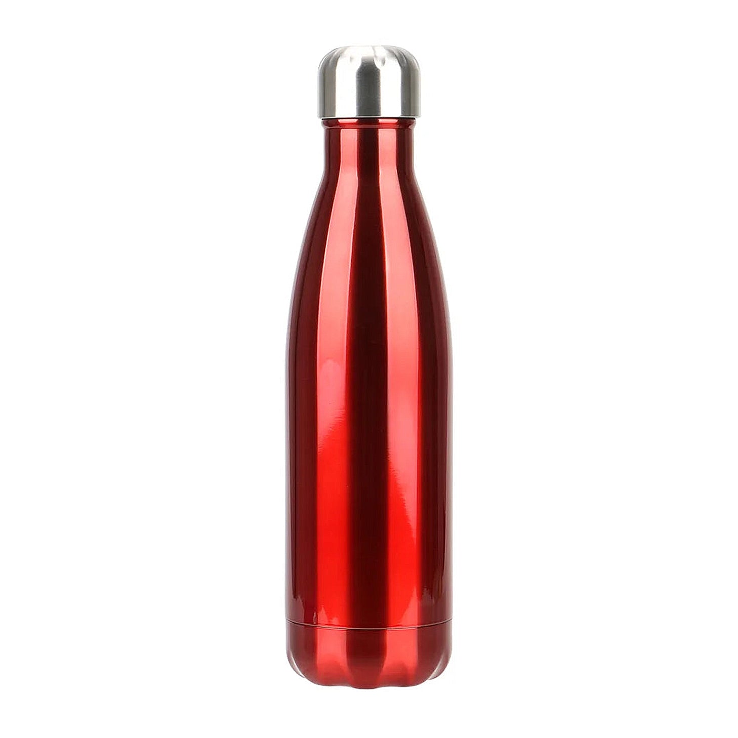 gourde rouge en inox