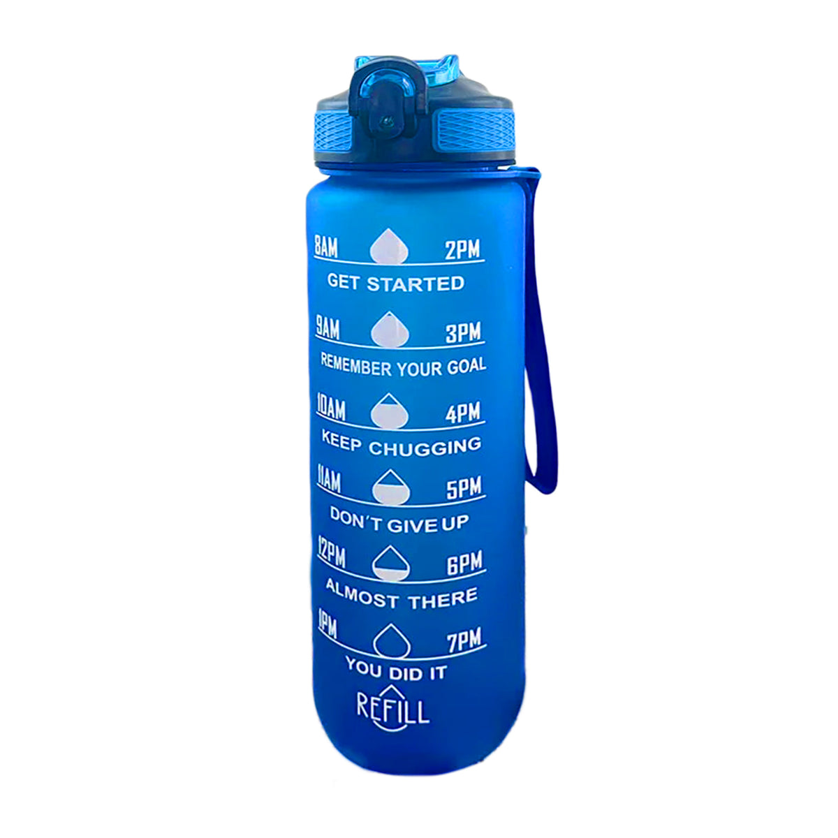 VINSUN Gourde Sport 1l Vert - Reutilisable, Plastique Sans BPA, Étanche - Bouteille D'eau Légère