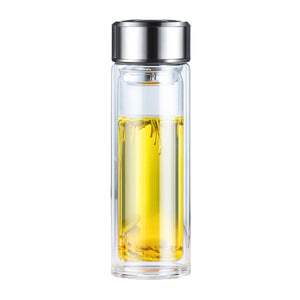 gourde borosilicate infuseur