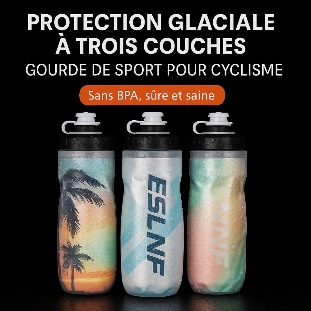 gourde cyclisme pour vélo 600ml