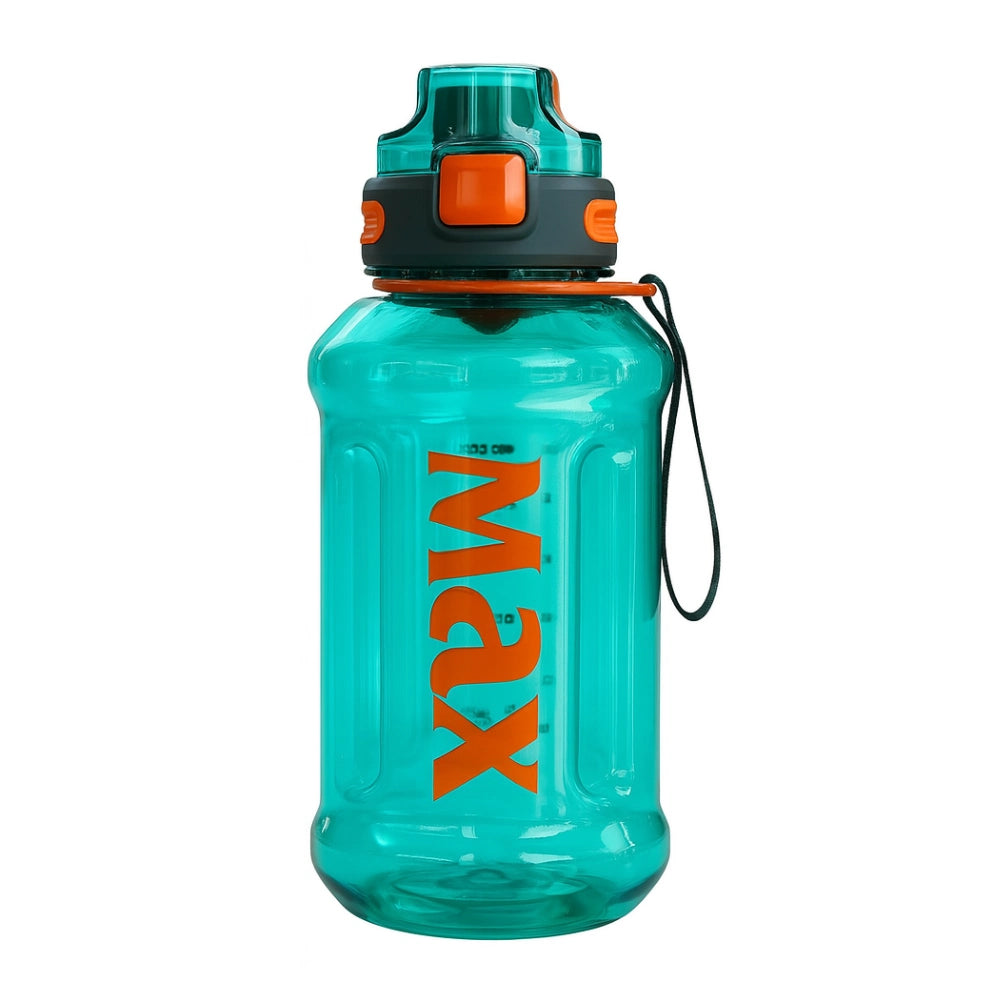 gourde de sport bleu en plastique