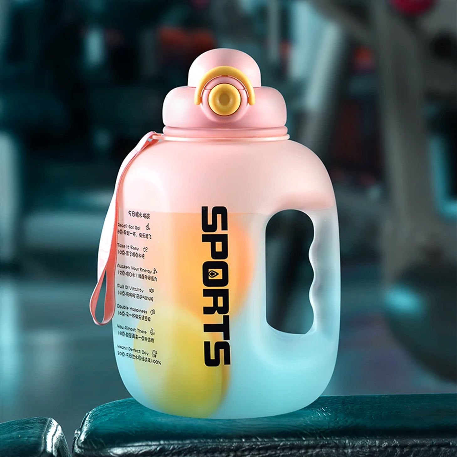 gourde de sport de 2 litres