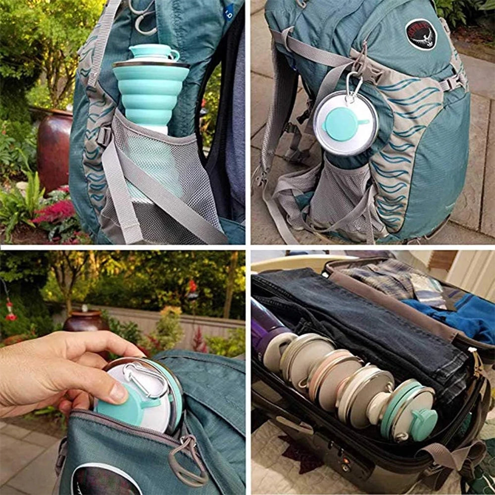 gourde électrique dans un sac à dos