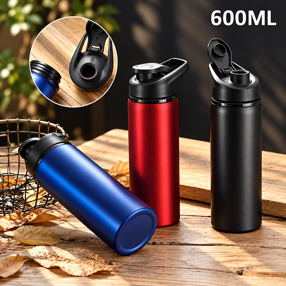 gourde en inox finition mat 600ml