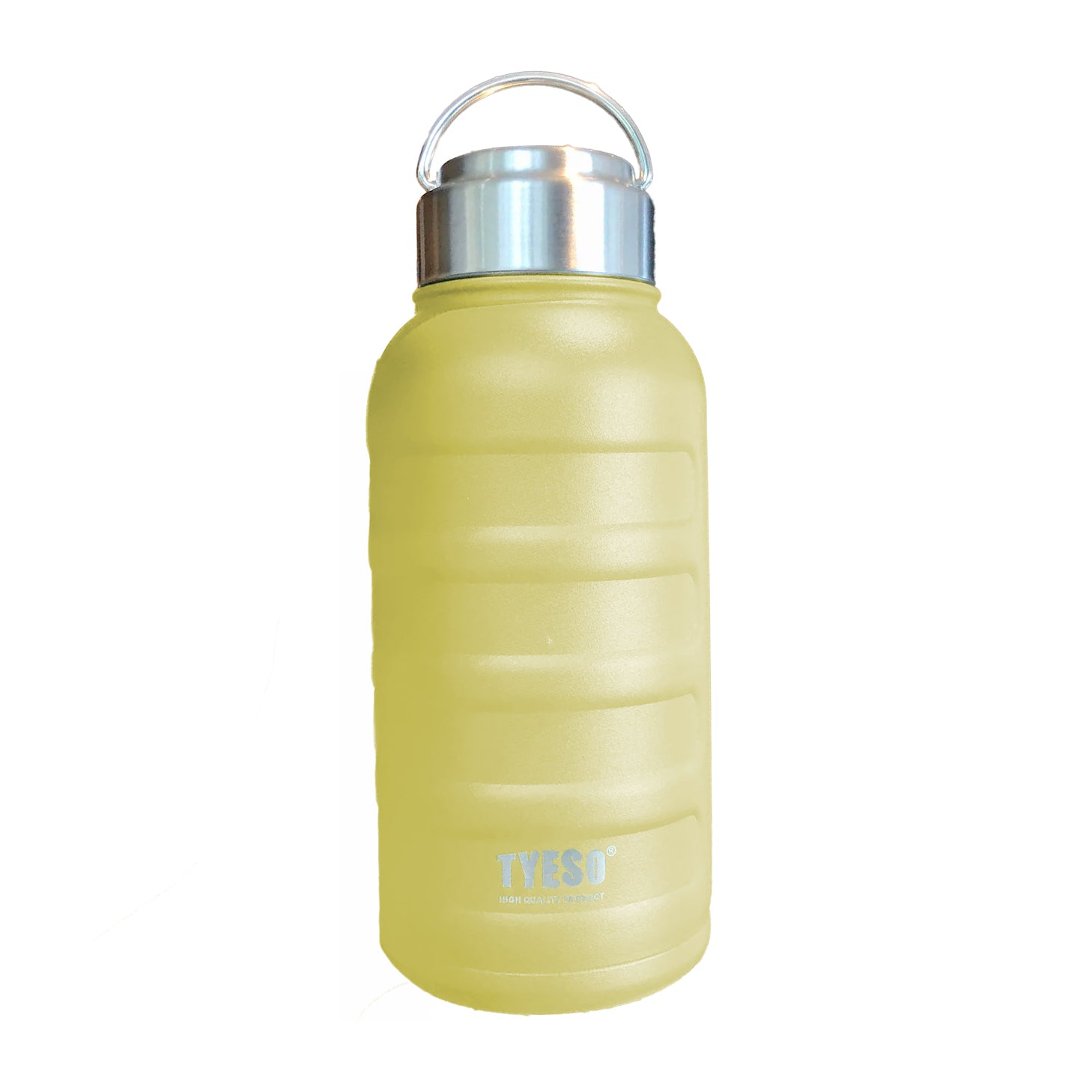 gourde en inox jaune isotherme