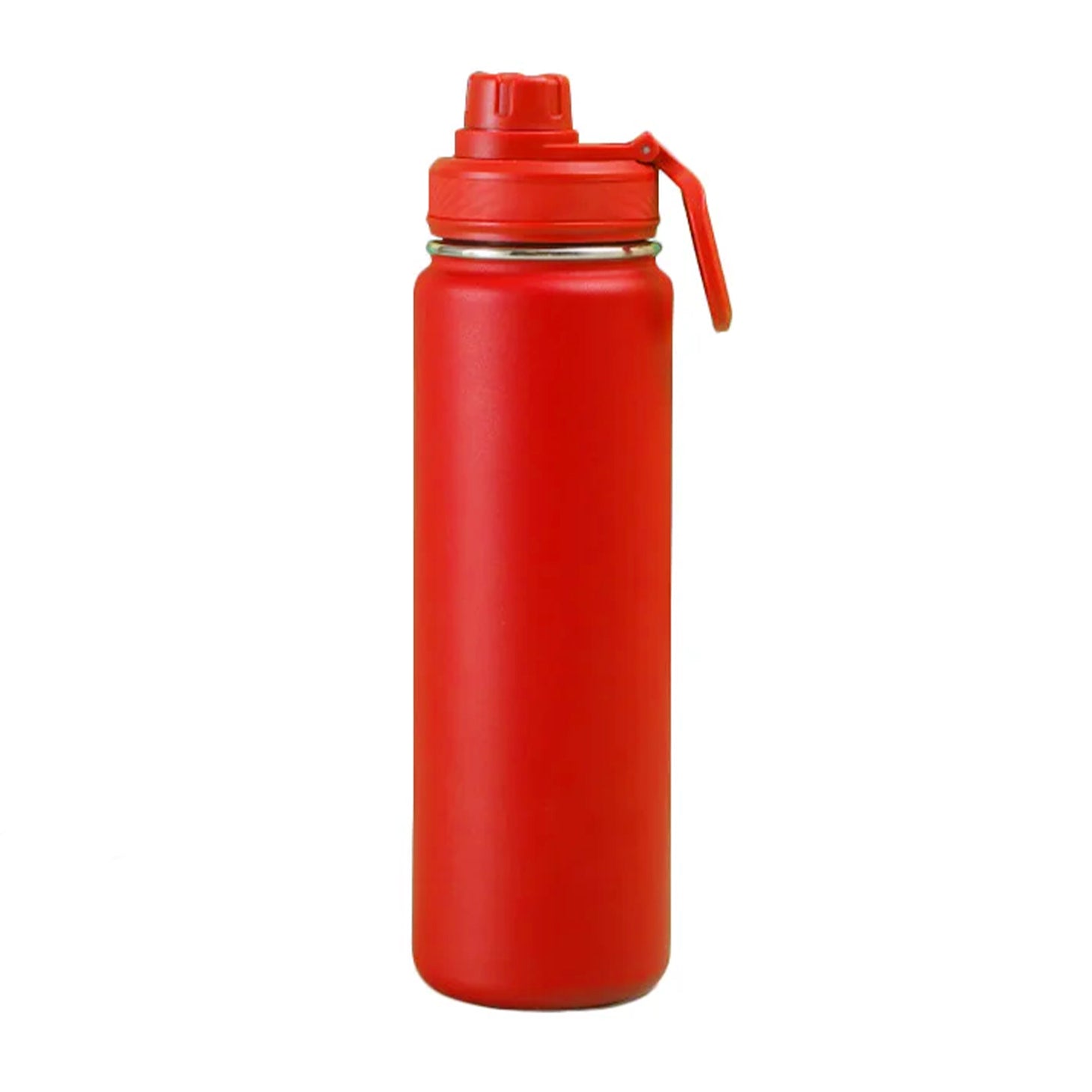 gourde en inox rouge