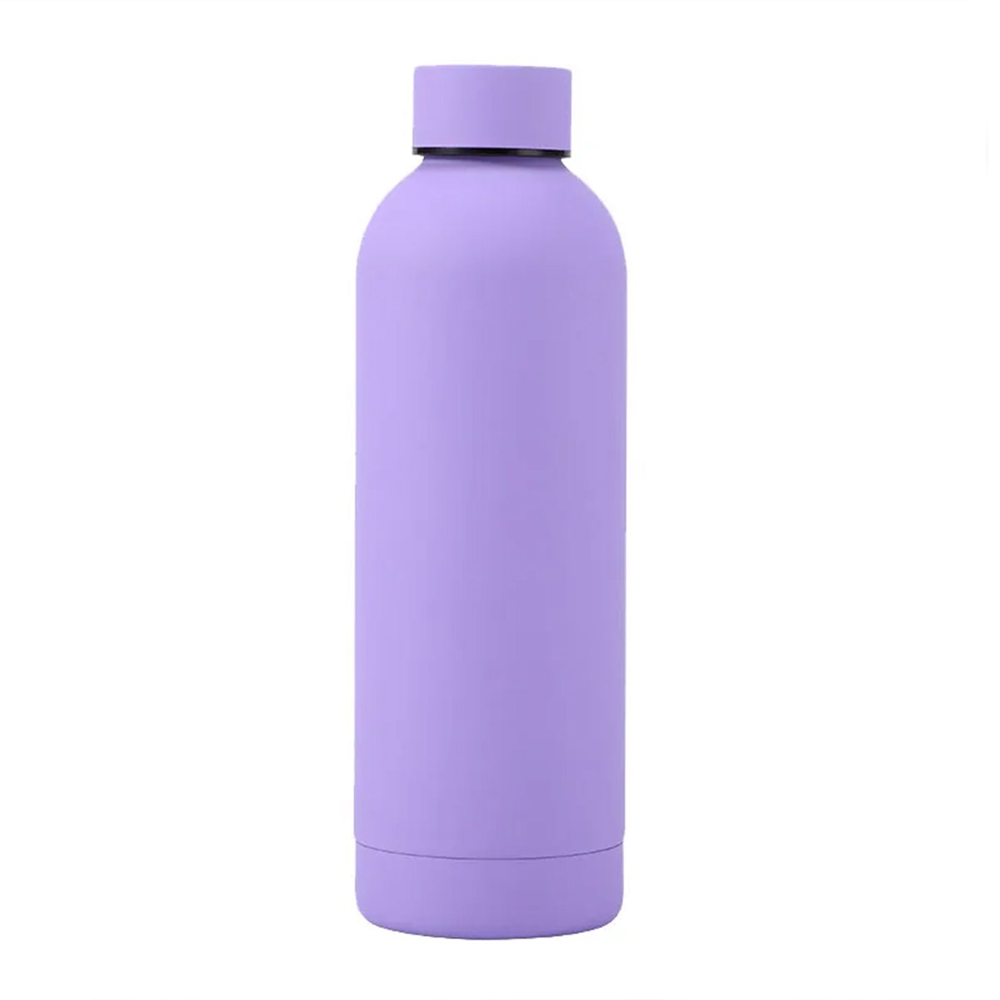 Gourde Isotherme Bambaw 500ml En Inox - Garde Le Chaud 12h, Le Froid 24h - Sans Plastique, Couleur Lilas Clair - 8