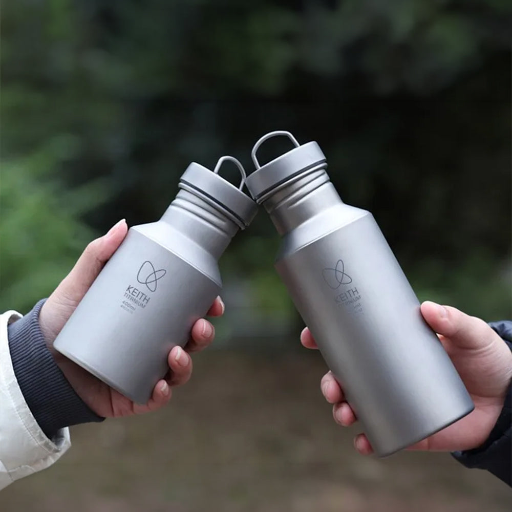 gourde en titane résistante 550ml