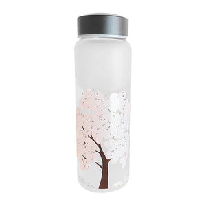 gourde en verre design nature