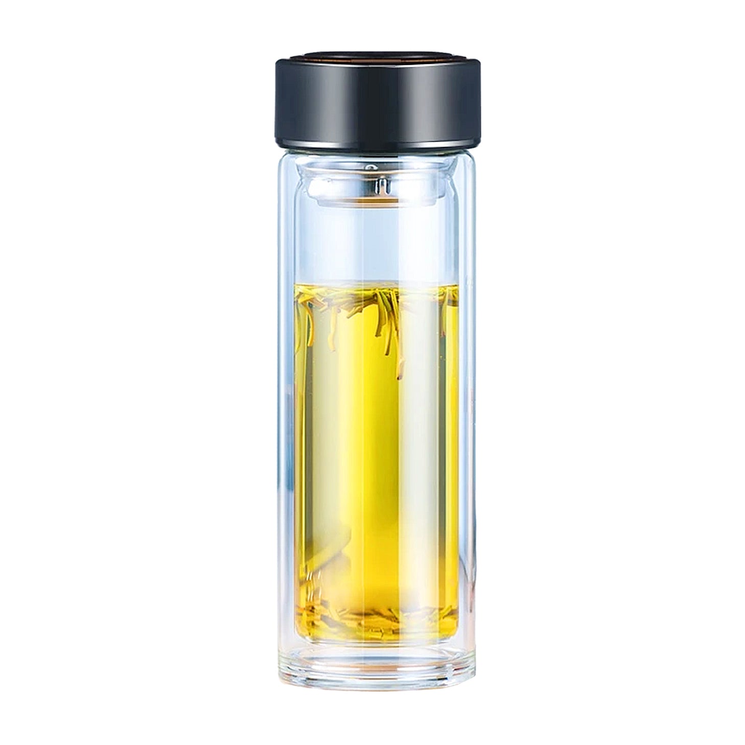 gourde en verre pour infuser du thé