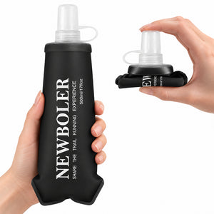 gourde flexible 500ml noire