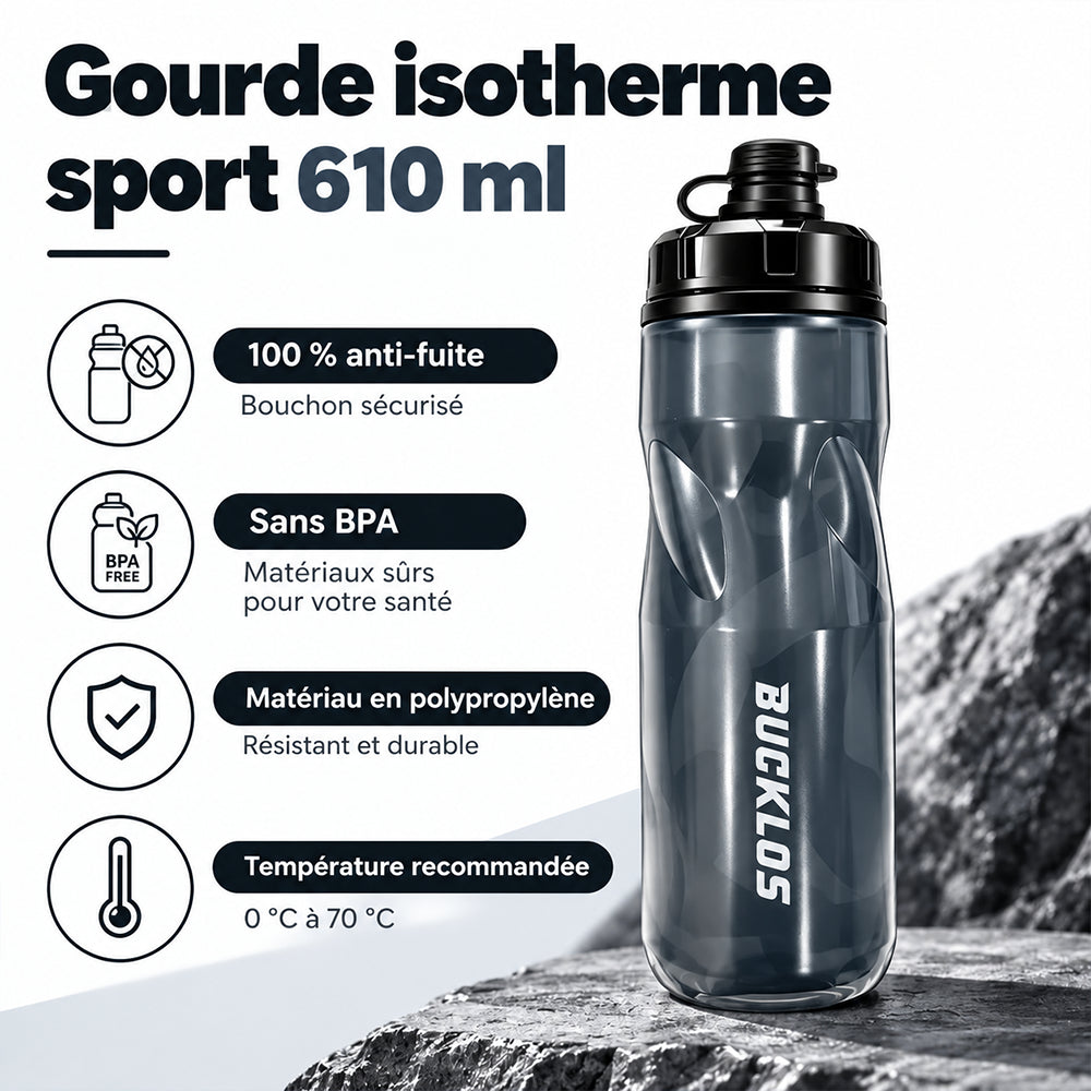 gourde flexible en polypropylène