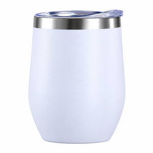 gourde gobelet 360ml blanc isotherme