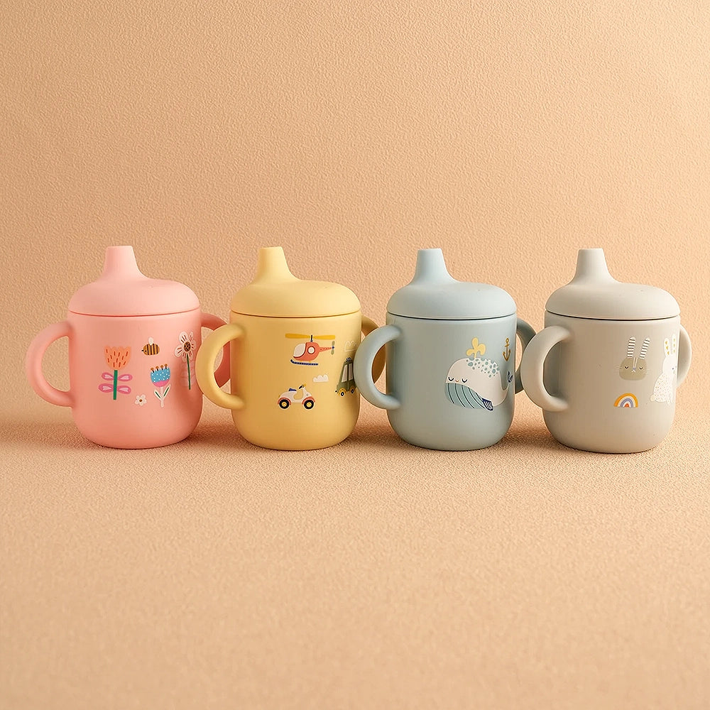 gourde gobelet enfant 3 ans en silicone
