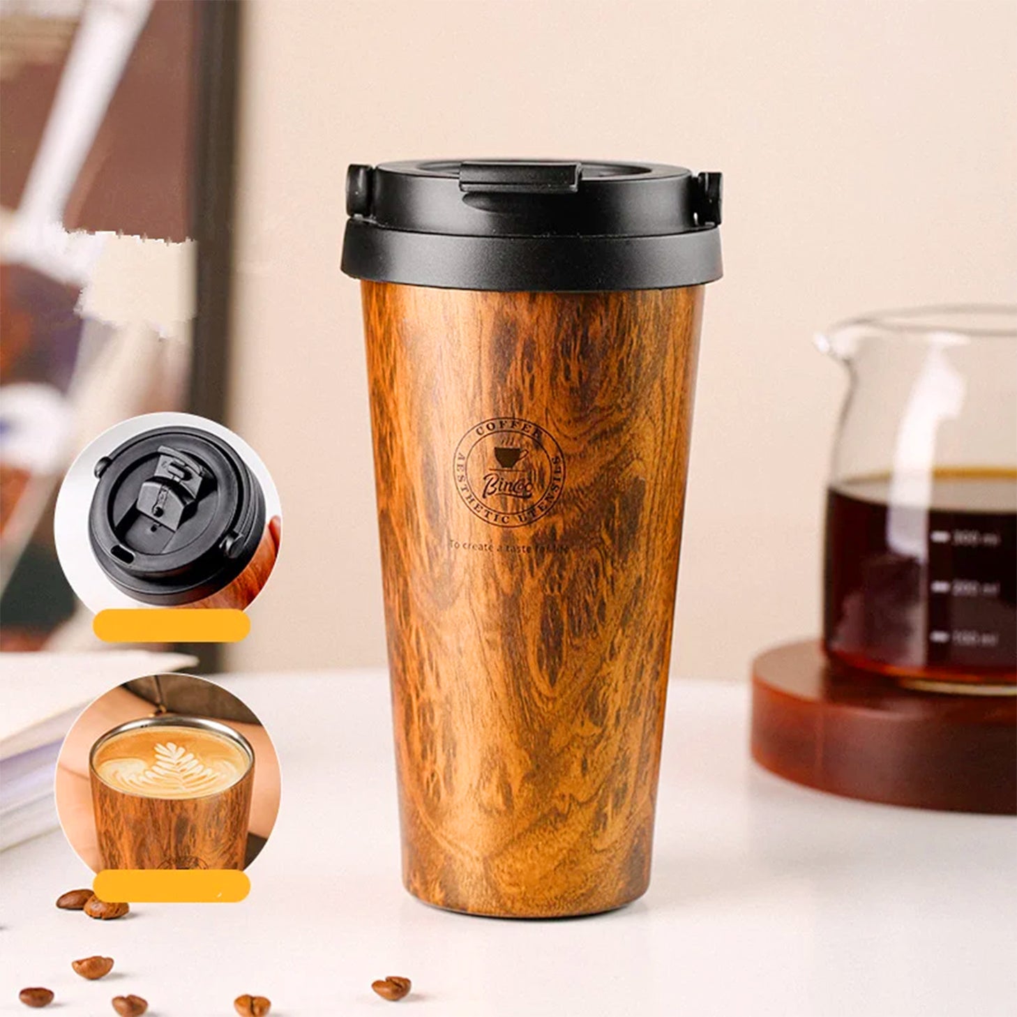 gourde gobelet thermos