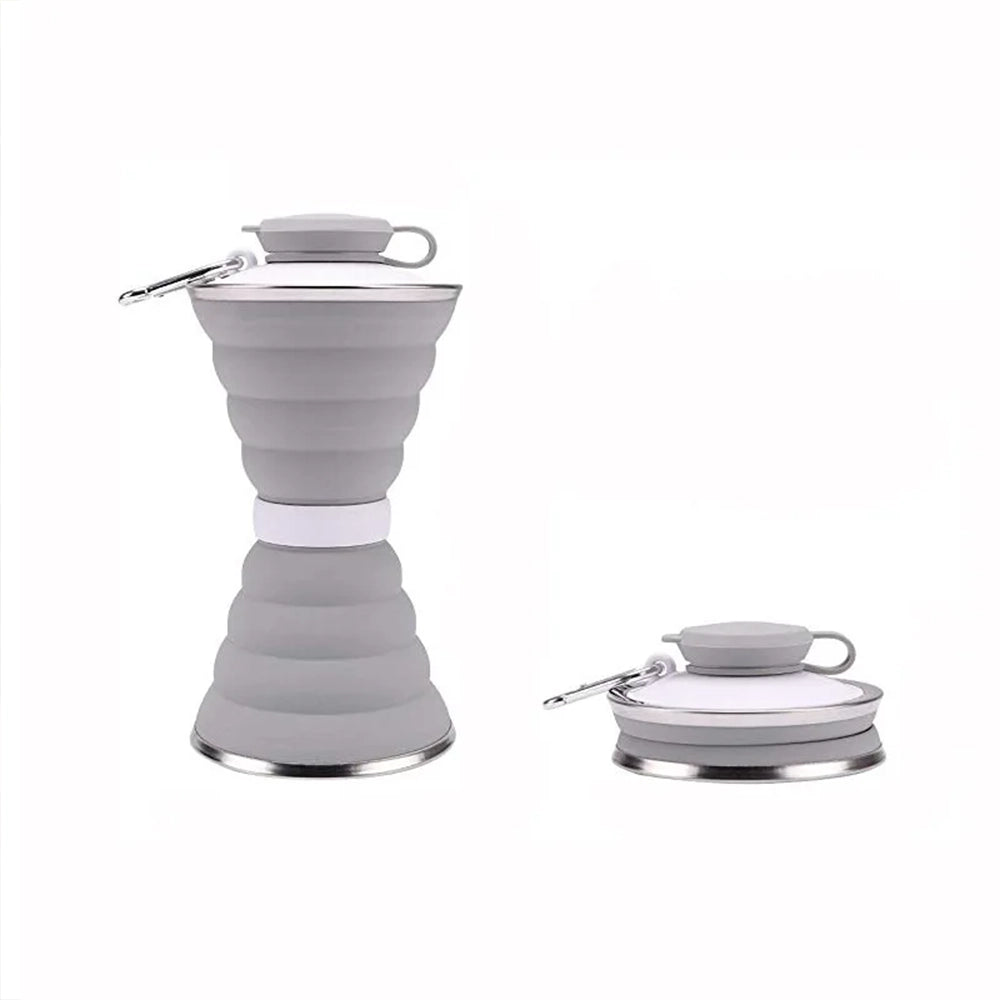 gourde grise rétractable