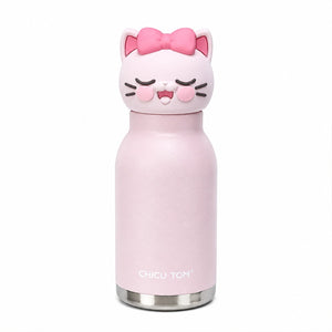 gourde isotherme chat mignon