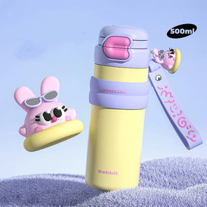 gourde lapin enfant isotherme kawaï