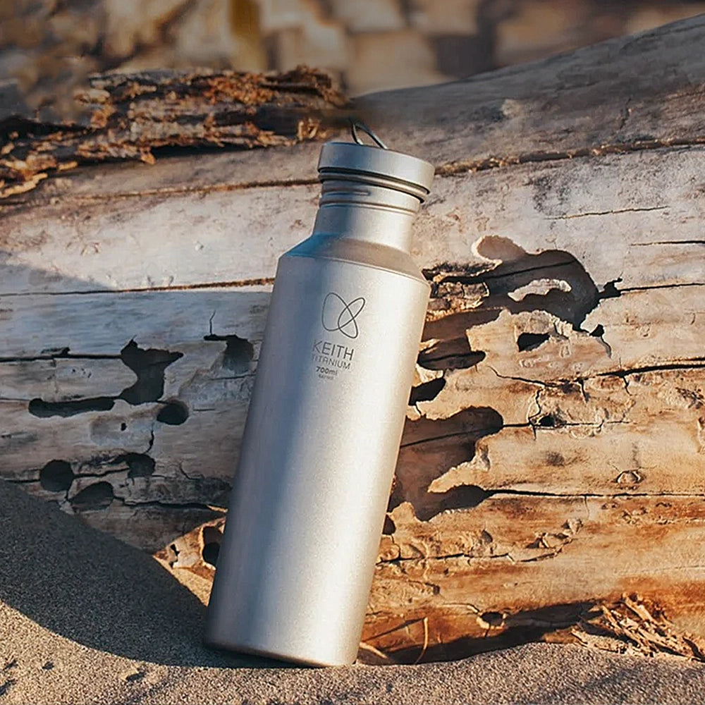 gourde métal titane 700ml