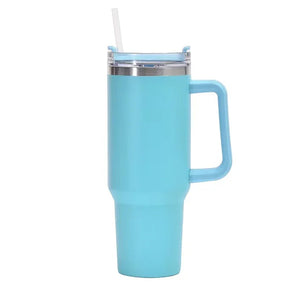 gourde mug bleue