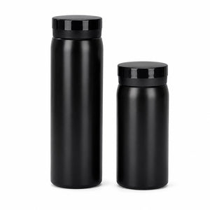 gourde noire isotherme double paroi