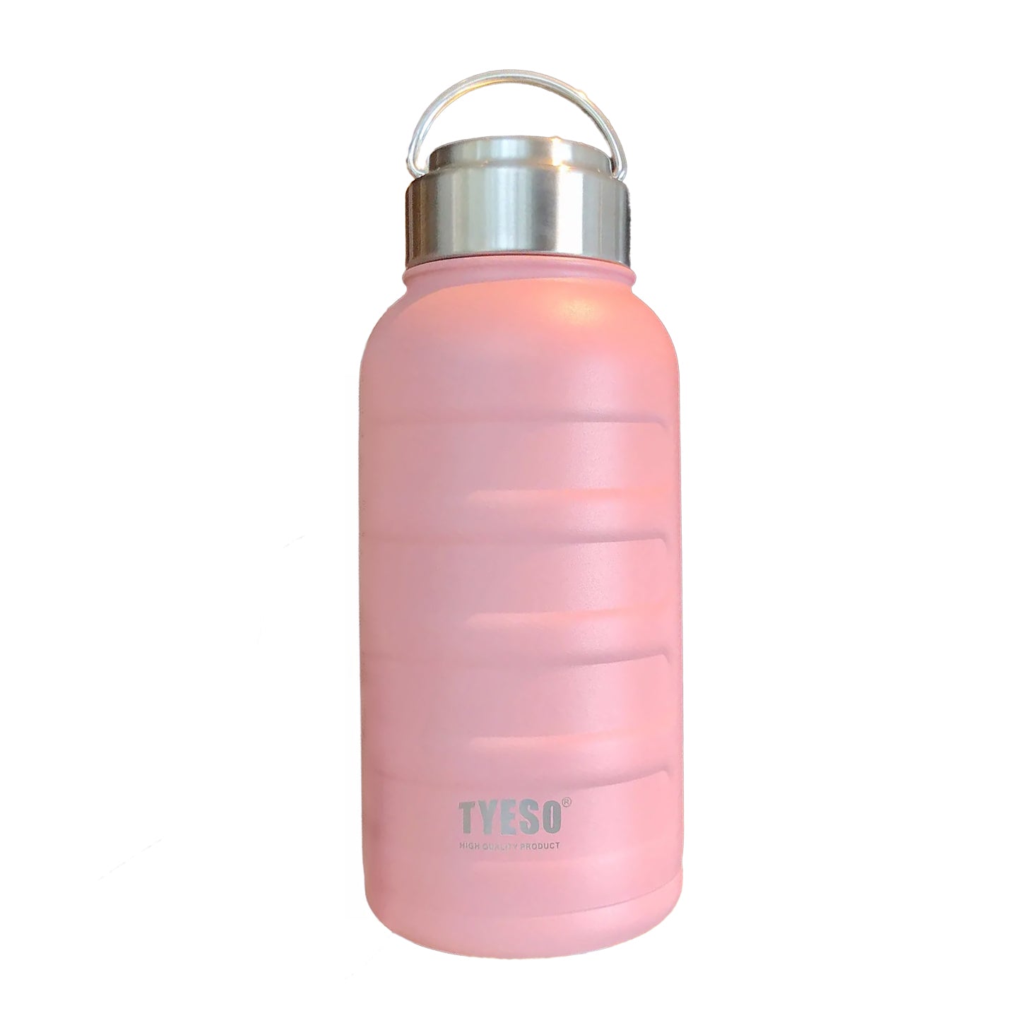 gourde rose en inox isotherme