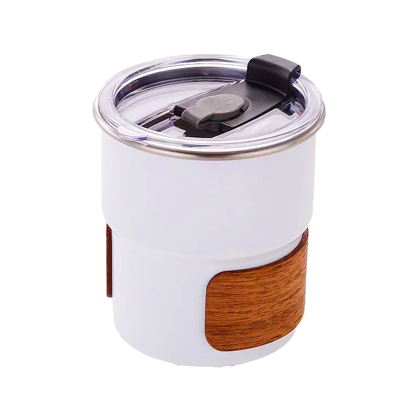 gourde tasse inox blanche