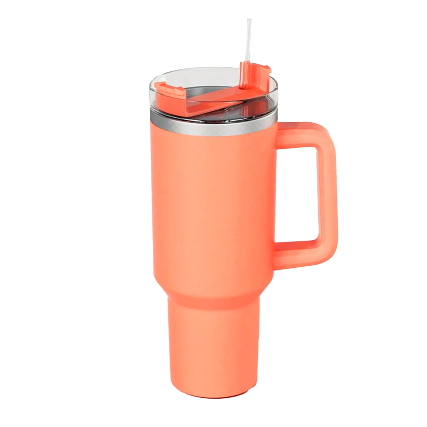 gourde tasse isotherme couleur saumon