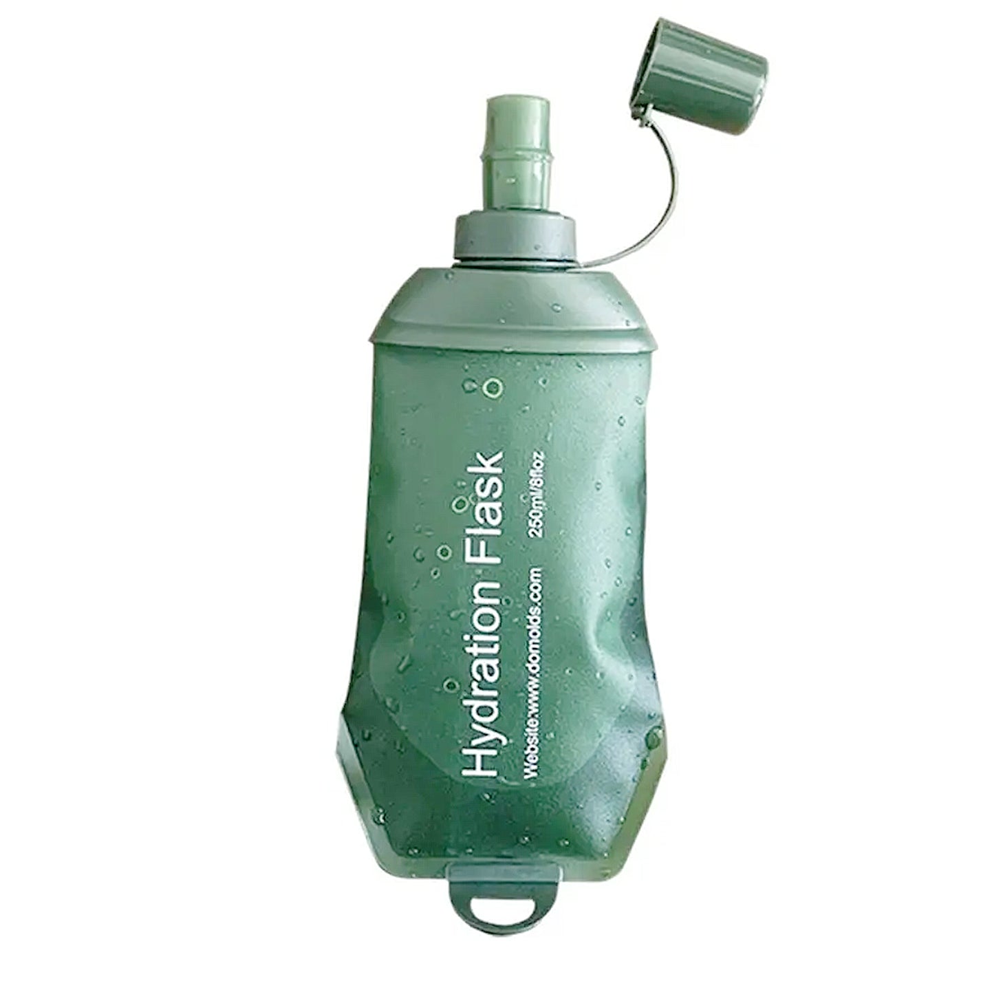 gourde verte pliable 250ml