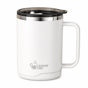 mug isotherme blanc avec poignée