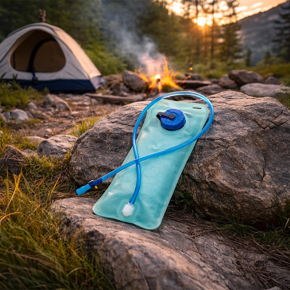 sac d'hydratation 2 litres pendant un camping