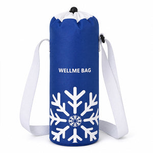 sac de gourde isotherme bleu