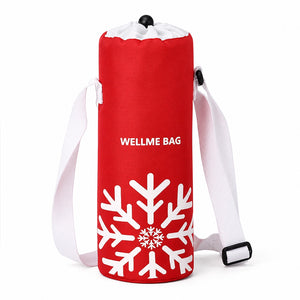 sac de gourde isotherme rouge