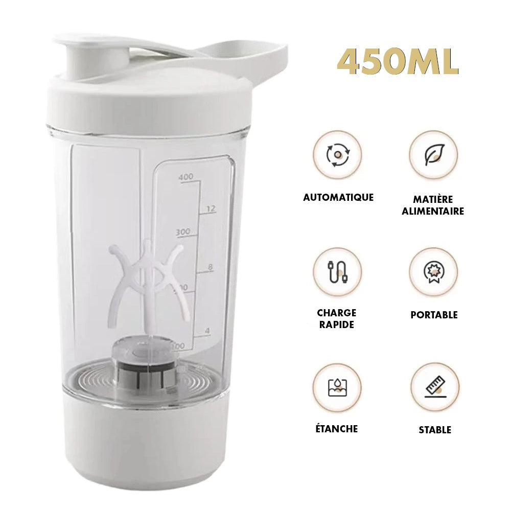 shaker électrique gourde portable
