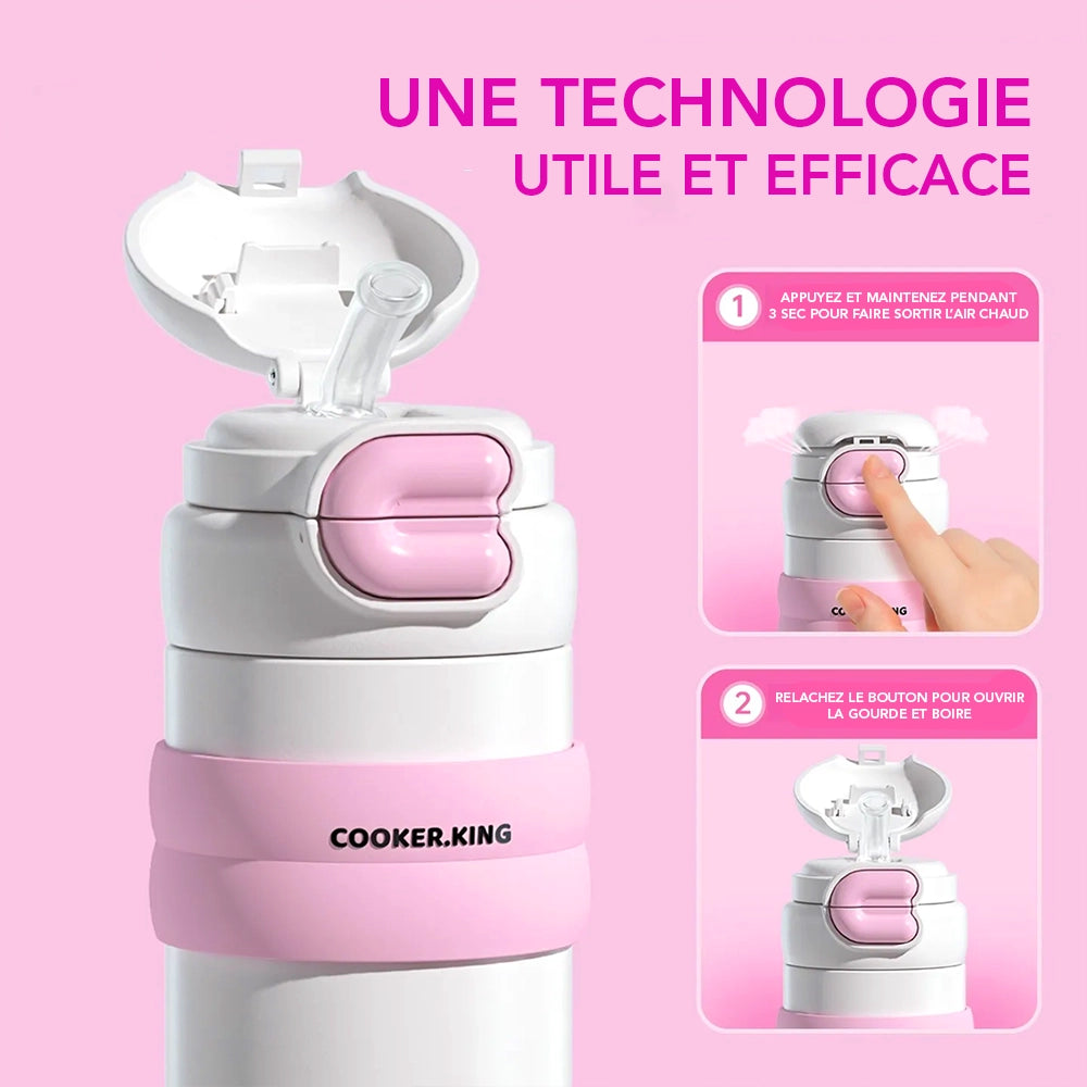 système ouverture de gourde kawaï