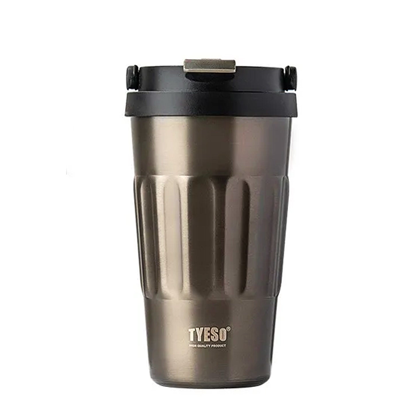 thermos marron inox gobelet